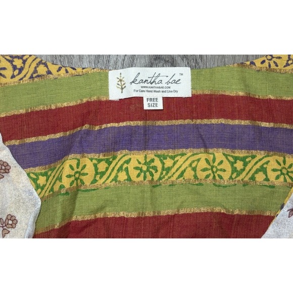 Kantha Bae Eva Romper Colorful Hippie Bohemian Gypsy One Piece Jumpsuit Relaxed - Picture 5 of 10